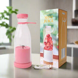 BlendFit Pro™ - Portable USB Rechargeable Blender | 6-Blade Smoothie Maker for Gym, Travel & Home