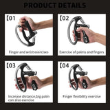 PowerGrip™ Hand Exerciser with Count Display | 10–100 kg Resistance